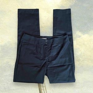 NWOT black low rise dress pants